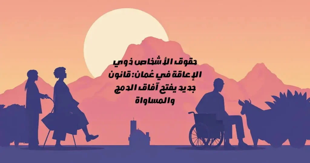 حقوق الأشخاص ذوي الإعاقة في عُمان: قانون جديد يفتح آفاق الدمج والمساواة