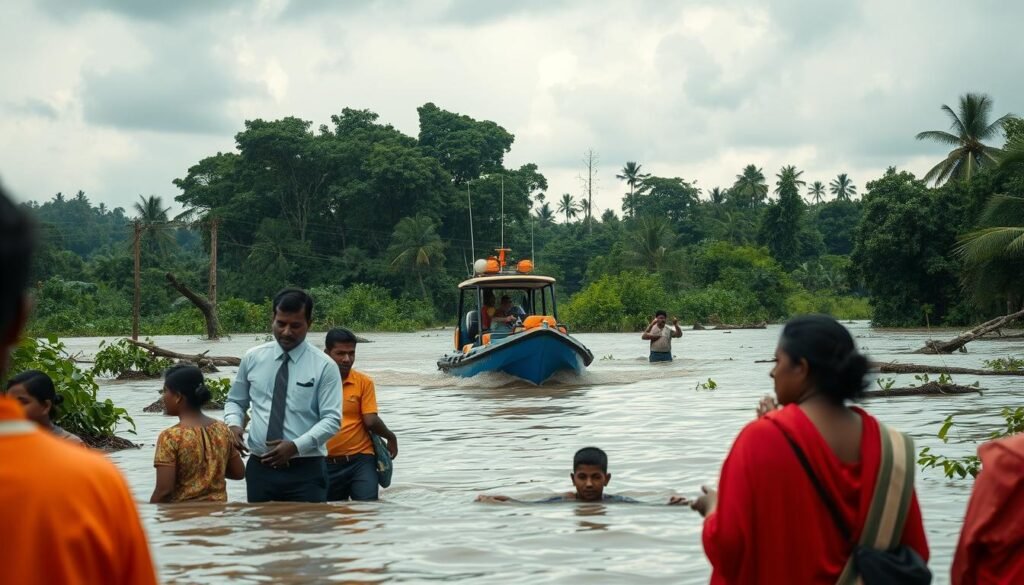 جهود-الإنقاذ-في-سيرلانكا-1024x585 فيضانات سيرلانكا: آخر التطورات والإرشادات