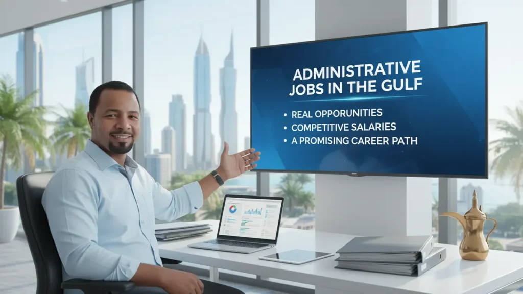 الوظائف الإدارية في الخليج: فرص حقيقية، رواتب تنافسية، ومستقبل مهني واعد