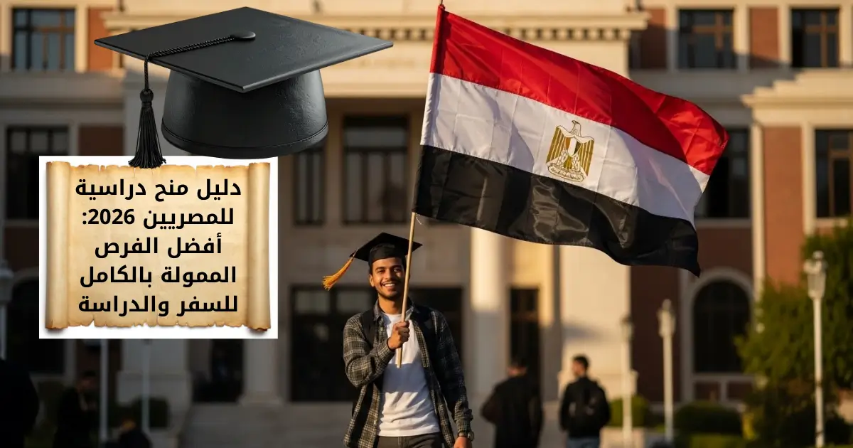 دليل منح دراسية للمصريين 2026: أفضل الفرص الممولة بالكامل للسفر والدراسة