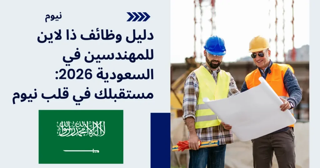 دليل وظائف ذا لاين للمهندسين في السعودية 2026: مستقبلك في قلب نيوم