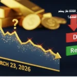 أسعار الذهب اليوم 23 مارس 2026: هل يستمر الهبوط أم يقترب التعافي؟