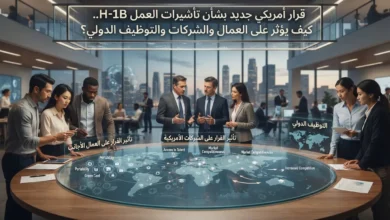 قرار أمريكي جديد بشأن تأشيرات العمل H 1B. كيف يؤثر على العمال والشركات والتوظيف الدولي؟